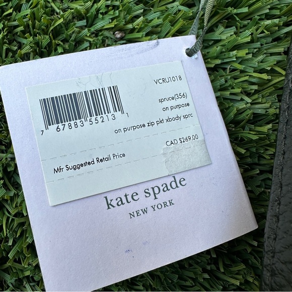 Kate Spade green crossbody - Picture 4 of 6